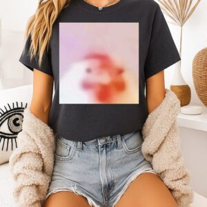 Chicken Funny Face Meme T-Shirt