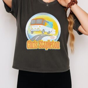Chris Stapleton All-American Road Show Bus Graphic T-Shirt