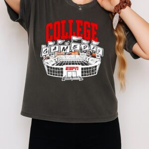 College Gameday Stadium Sketch Espn T-Shirt