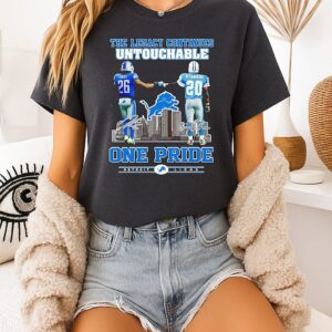 Detroit Lions The Legacy Continues Untouchable One Pride T-Shirt