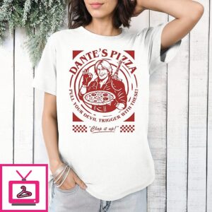 Devil May Cry 5 Dante’s Pizza Pull Your Devil Trigger With These T-Shirt
