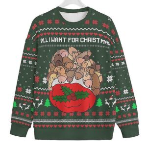 Dicky Meme Ugly Funny Christmas Holiday Sweater Ugly Christmas Sweater Dirty