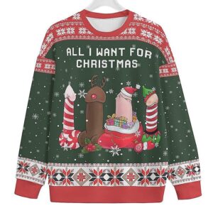 Dicky Meme Ugly Sweater Dirty