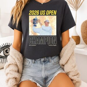 Elena Rybakina Women’s Singles 2026 US Open Ws Champion T-Shirt