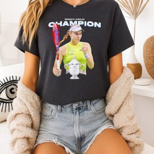 Elena Rybakina Women’s Singles 2026 US Open Ws Champion Trophy Graphic T-Shirt
