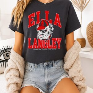 Ella Langley University Of Georgia 2026 Logo T-Shirt
