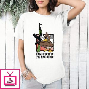 Farfetch’d Use Mag Dump Pokemon Ak-47 Brandon Crownover T-Shirt
