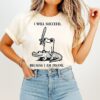 Frog And Alligator I Will Succeed Because I Am Insane T-Shirt