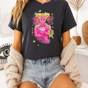 Giorno Giovanna Jojo’s Bizarre Adventure Romaji Vintage T-Shirt
