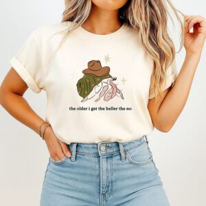 Hermit Crab The Older I Get The Heller The No T-Shirt