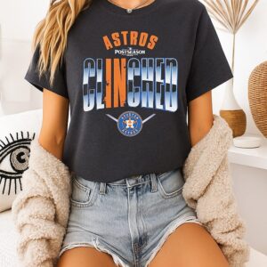 Houston Astros 2026 Mlb Postseason Clinched T-Shirt