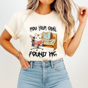 How Your Email Found Me Cat With Spiked Bat Bootleg T-Shirt