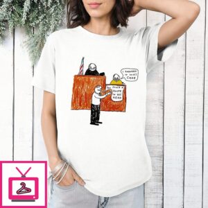 I Thought It Was Cake Courtroom Cartoon By M Gray T-Shirt