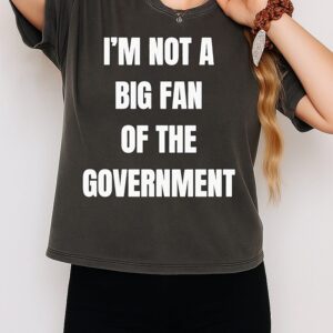 I’m Not A Big Fan Of The Government T-Shirt