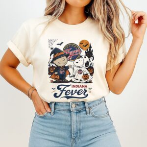 Indiana Fever X Peanuts Halloween Graphic T-Shirt