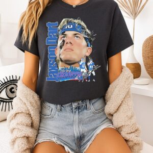 Jaxson Dart New York Giants Bootleg Style T-Shirt