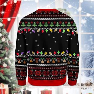 Jingle Ball Christmas Fake Ugly Christmas Sweater, Dirty Adult Humor Santa Reindeer Snowman