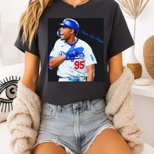 Josue De Paula Los Angeles Dodgers Nl West Division Champions 2026 Signature T-Shirt