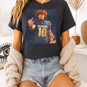 Julian Lewis Colorado Buffaloes Middle Finger Funny T-Shirt
