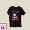 Kansas Jayhawks X Snoopy It’s The Most Wonderful Time Of The Year T-Shirt
