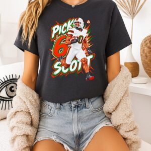 Keionte Scott Pick 6 Scott Miami Hurricanes Graphic T-Shirt
