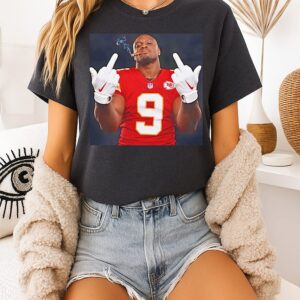 Kenneth Walker Kansas City Chiefs Double Middle Finger T-Shirt