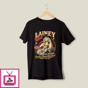 Lainey Wilson Muscadine Bloodline Broken Heart Still Beat Vintage T-Shirt