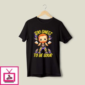 Landon Shugars Too Sweet To Be Sour Illustration T-Shirt