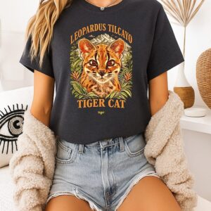 Leopardus Tilcayo Tiger Cat T-Shirt