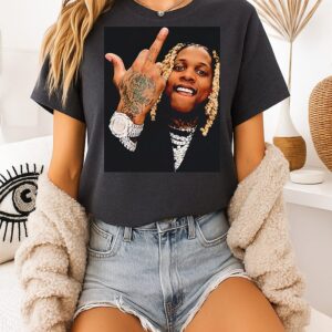 Lil Durk Middle Finger T-Shirt