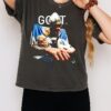 Lionel Messi The Goat With Crown And Trophy T-Shirt
