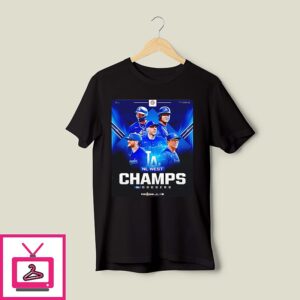 Los Angeles Dodgers Nl West Champs 2026 Postseason Player Collage T-Shirt