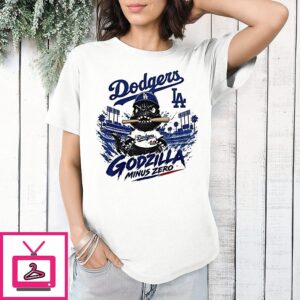 Los Angeles Dodgers X Godzilla Minus Zero 2026 T-Shirt