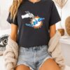 Maxx Crosby Las Vegas Raiders Dolphin Sushi Miami Dolphin T-Shirt