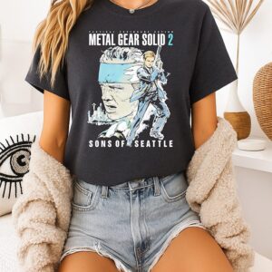 Metal Gear Solid 2 Sons Of Seattle T-Shirt