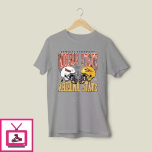 Michigan State Vs Arizona State Gameday Showdown 2026 T-Shirt