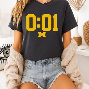 Michigan Wolverines A Lot Can Happen In 0.01 Second T-Shirt