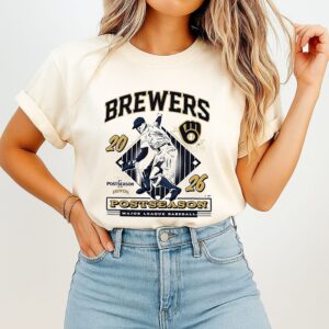 Milwaukee Brewers 2026 Postseason Mlb T-Shirt