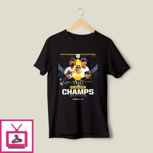 Milwaukee Brewers Nl Central Champs 2026 Postseason Player Collage T-Shirt