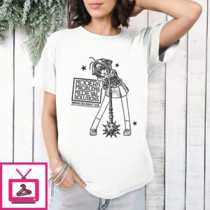 Modern Problems Medieval Solutions Wrong Era Right Tool Anime Girl With Mace T-Shirt