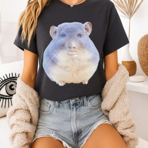 Mouse Ugly Chinchilla Meme Cringe T-Shirt