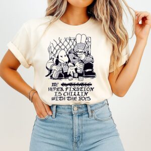 My Autistic Hyper Fixation Is Chillin With The Boys Retro T-Shirt