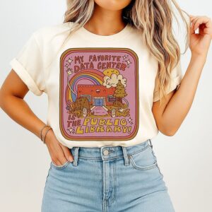 My Favorite Data Center Is The Public Library T-Shirt