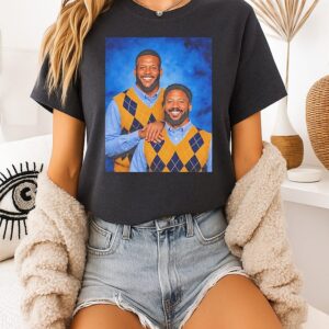 Myles Garrett And Aaron Donald Funny Step Brothers Parody T-Shirt