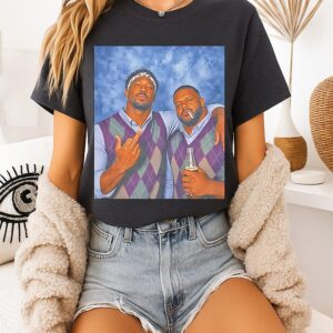 Myles Garrett And Aaron Donald Funny Step Brothers Poster Parody T-Shirt