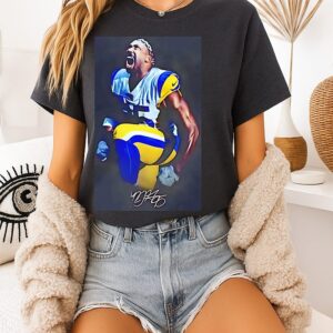Myles Garrett Los Angeles Rams Shouting T-Shirt