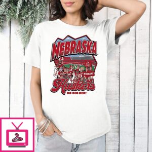 Nebraska Cornhuskers Go Big Red Graphic T-Shirt