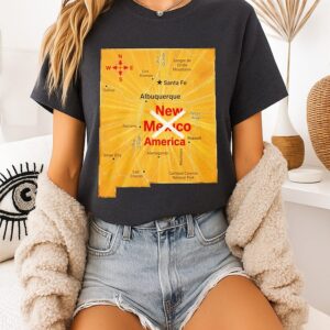 New America New Mexico Political Map Meme T-Shirt