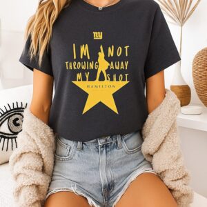 New York Giants Hamilton Night I’m Not Throwing Away My Shot T-Shirt