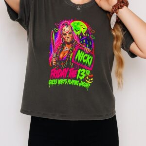 Nicki Minaj Friday The 13th Guess Who’s Playing Jason T-Shirt